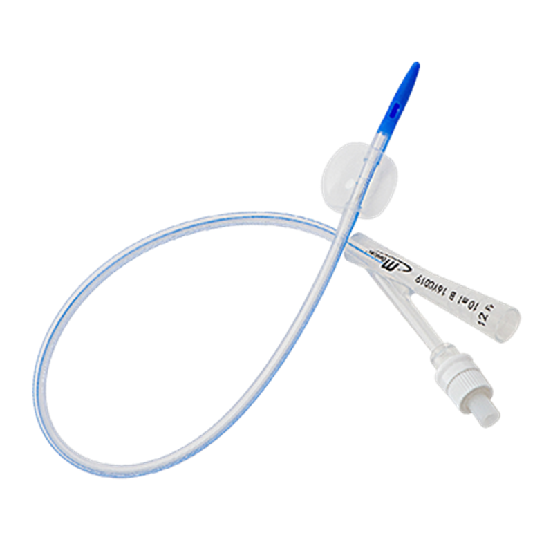 Silicone 2-Way Foley Catheter, Tiemann Tip, 41cm with 10mL Balloon 12Fr